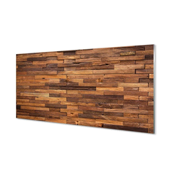 tulup.si Slika na steklu Lesene plošče plošče 140x70 cm 2 obešalnika