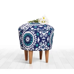 Atelier del Sofa Tabure Plavo-Belo