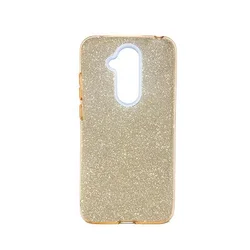 Maska za telefon GLITTER 3IN1 za Nokia 7.1 Plus, Zlatna