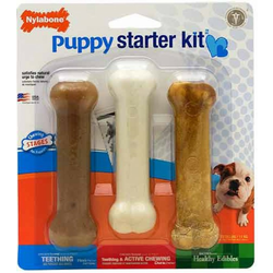 Nylabone Puppy Igračka za žvakanje za štence, početni set S