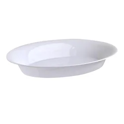 SERVIRNA SKLEDA OVALNA 39X27X6 CM, PLASTIKA