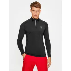 Rossignol Športna majica Classique RLMML07 Črna Regular Fit