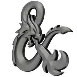 Fantec Omejena izdaja Dungeons & Dragons Kovinski medaljon v obliki ampersanda, (21240460)