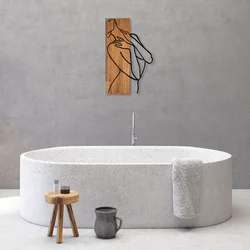 Wallity Zidna dekoracija MA-297, 36x58 cm, Smeđe boje