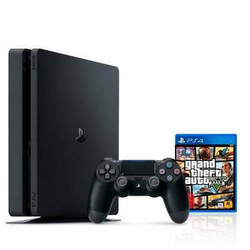 SONY igralna konzola Playstation 4 Slim 500GB + igra GTA V