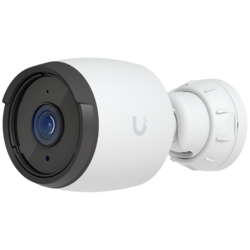 Ubiquiti UVC-G6-Bullet-W All-weather 4K PoE camera with a 1/1.8 8MP image sensor, Multi-TOPs AI Engine, and long-range IR night vision