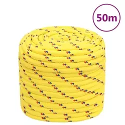 Brodski konop žuti 16 mm 50 m od polipropilena
