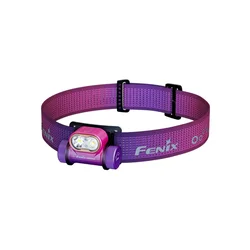 Fenix HM55RNBL-LED prigušiva punjiva čelna lampa LED/USB 1600mAh IP68 1200lm 141,2h ljubičasta