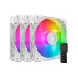 Cooler Master Set ventilatora SickleFlow Edge 120 ARGB, 3x120mm + kontroler, (MFX-B2DW-253P2-R2)
