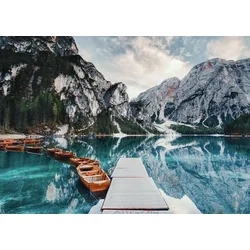 Ravensburger - Puzzle Jezero Braies – Pragser Wildsee - 1 000 kosov