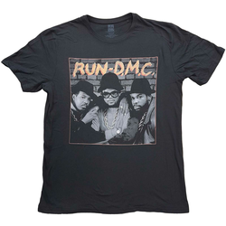 Run DMC B&W Photo Black L Majica