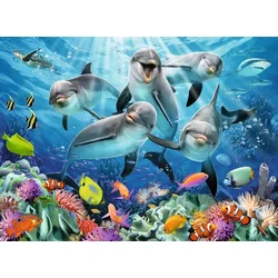 Ravensburger Puzzle Delfini, 500 delova