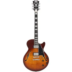 Dangelico Premier SS Dark Iced Tea Burst