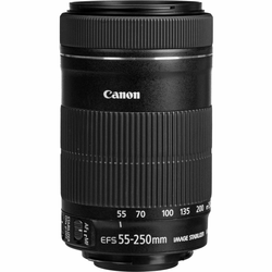 Canon EF-S 55-250 IS STM telefoto objektiv zoom lens 55-250mm 4-5.6 f/4-5.6 8546B005AA bulk AC8546B005AA