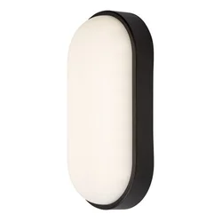 Rabalux Hort2 LED spoljna zidna lampa ovalna 14 W crna 77221