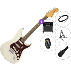 Fender Squier Classic Vibe 70s Stratocaster IL SET 2 Olympic White Električna kitara