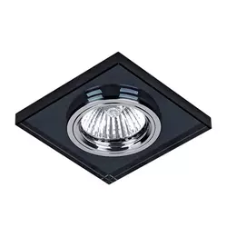 Spot lampa CR-777S/BK kvadratna crna