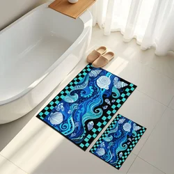 Lessentiel Maison Set prostirki za kupatilo Asr14, 2 dela, Plava