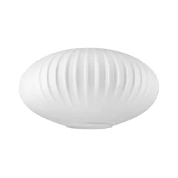 Zamensko staklo za luster HARMA E27 17x30 cm, belo