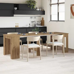 Blagovaonski stol 240 x 85 x 75 cm Konstruirano drvo Pravokutni
