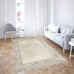 Conceptum Hypnose Tepih CG_44, Pravougaoni, 80x140 cm, Krem-sivi