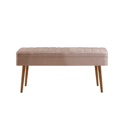 Hanah Home Klupa Vina 0701, 90x39x40 cm, Smeđa