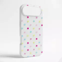 Maska Candy Dots za iPhone Air bela