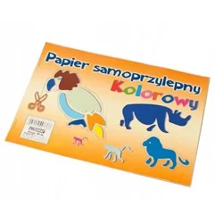 BTS Samolepilni barvni papir za izrezovanje A5 8 listov