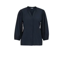 WE Fashion Bluza temno modra