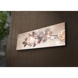 Opviq Slika na platnu sa LED osvetljenjem 30x90cm