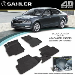 Sahler Gumene patosnice 4.5D za Skoda Octavia III 2013-2019