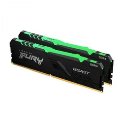 KINGSTON DDR4 32GB 3200MHz (2x16) FURY Beast RGB KF432C16BB12AK2/32