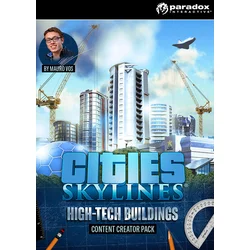 Cities: Skylines - Content Creator Pack: High-Tech Buildings (DLC) Steam Key GLOBAL