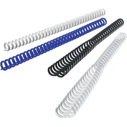 GBC ŠPIRALE PVC CLICKBIND, 16 MM, BELE, 50 KOS