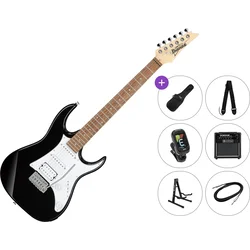 Ibanez GRX40-BKN Premium SET Black Night Električna kitara