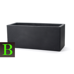 Cvetlično korito Balcony 60 cm - Antracit - 25 do 50 cm - Umetna masa - do 30 cm