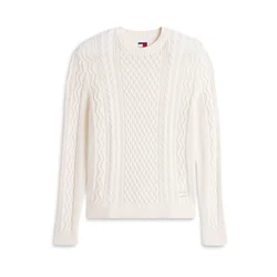 Tommy Jeans Pulover volneno bela