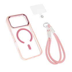 Maska za iPhone 17 Pro 6.3 Magsafe Loop, Roze