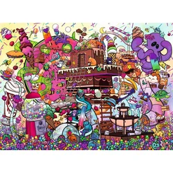 Ravensburger - Puzzle Sladko igrišče - 500 kosov