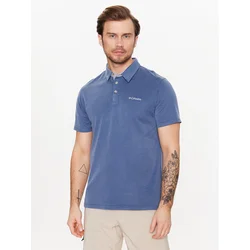 Columbia Polo majica Nelson Point 1772721 Modra Regular Fit
