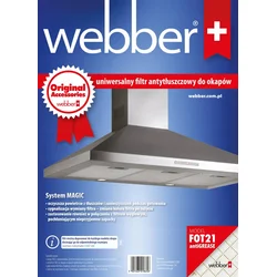 Filter proti maščobi ZA Webberjevo napo 57x47 cm