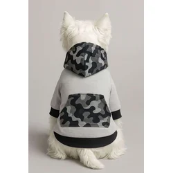 Paws & Whiskers Odelo za pse Graysoldiersweat, Sivo