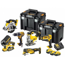 DeWalt set akumulatorskog alata DCK665P3T, 6-dijelni