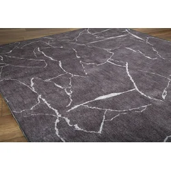 Conceptum Hypnose Tepih Ada Gönül -AL 369, 140x190 cm, Antracit-beli