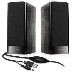 MICROLAB Stereo zvučnici B-56 USB pwr, 3.5 mm crni