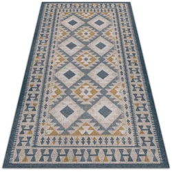 Decormat Vinilna preproga Retro dizajn 100x150 cm