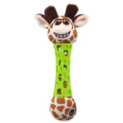 Igrača BeFUN TPR + plišasta žirafa 17 cm