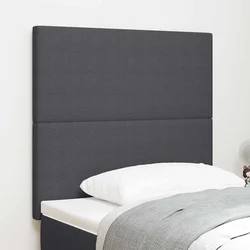 LED glava kreveta Tamno siva 100 cm Kordura tekstil