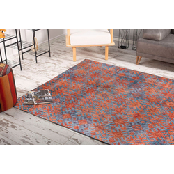Conceptum Hypnose Tepih Funk -AL 06, 150x230 cm, Sivo-narandžasti