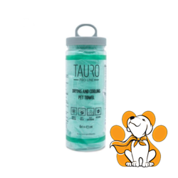 Tauro Pro Line Drying & Cooling Pet Towel Green 64x43cm, Peškir Za Ljubimce, Zel